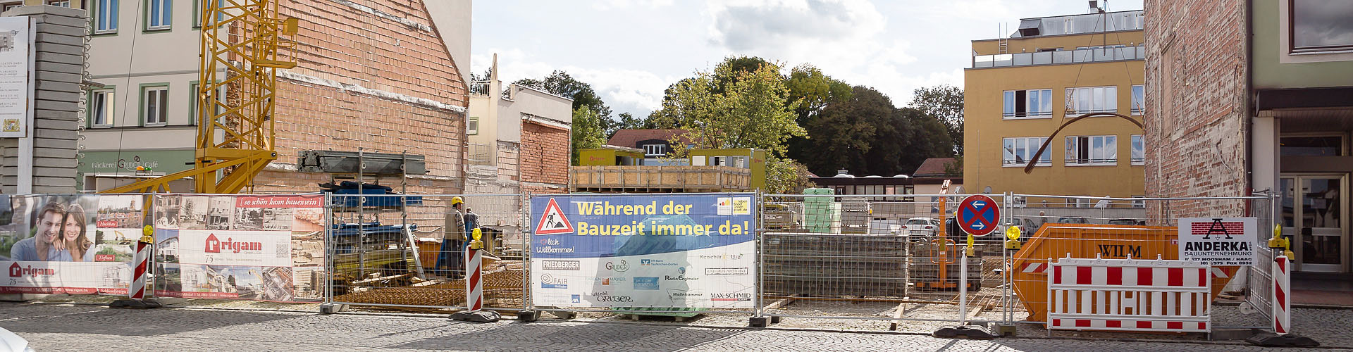 Bauzeit Aktiv: Rathausplatz Dorfen